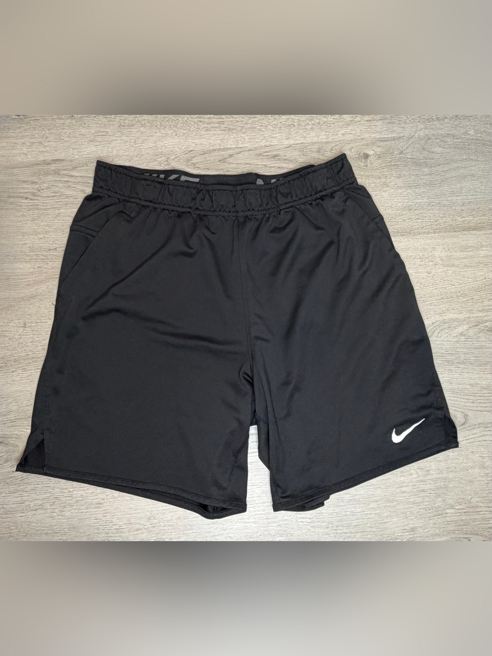 Nike Pro Training Dri-FIT 6" Shorts Mens M Black FB4198 (No Drawstring)